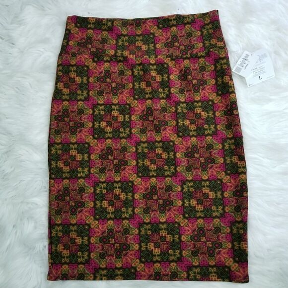 NWT Lularoe Cassie Pencil Skirt Size Large - Picture 1 of 6
